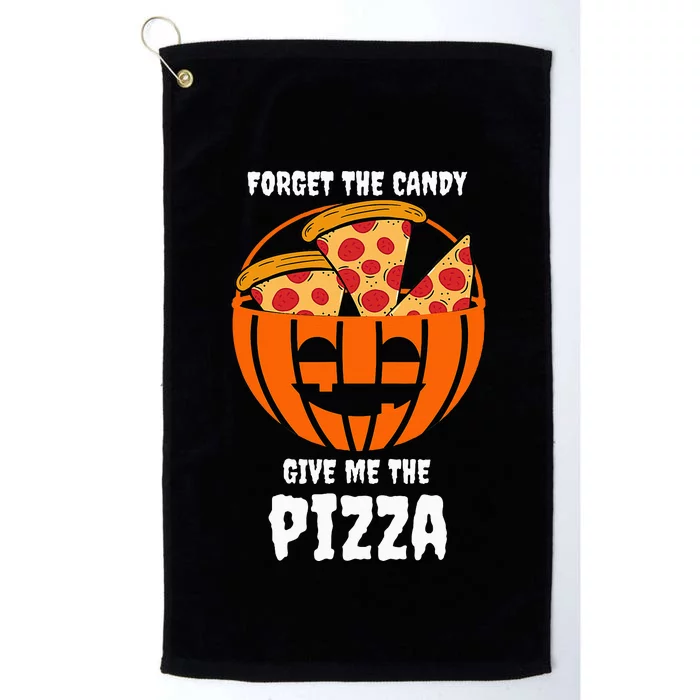 Pizza Pumpkin Jackolantern Costume Easy Halloween Gifts Platinum Collection Golf Towel