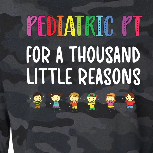 Pediatric PT Kids Pediatric Physical Therapist Cropped Pullover Crew