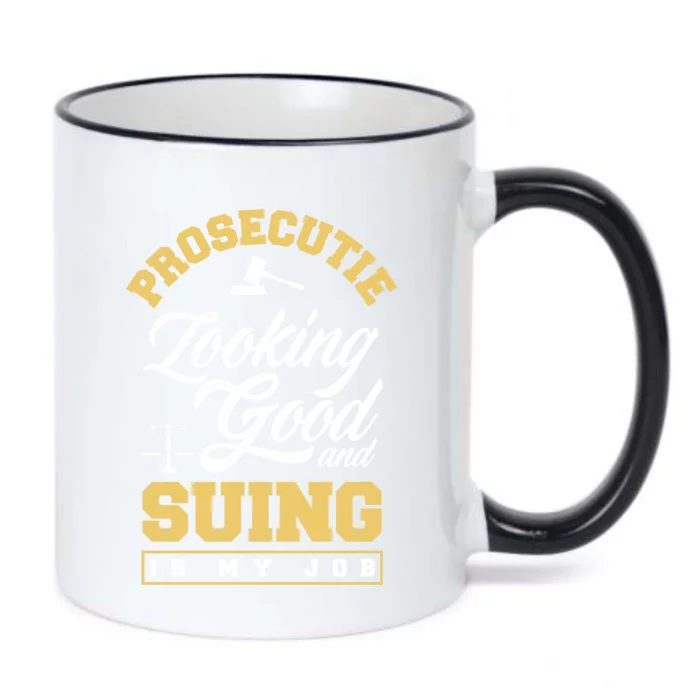 Prosecutor Paralegal Lawyer Prosecutie Gift Black Color Changing Mug