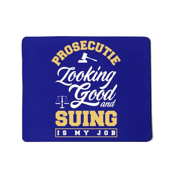 Prosecutor Paralegal Lawyer Prosecutie Gift Mousepad