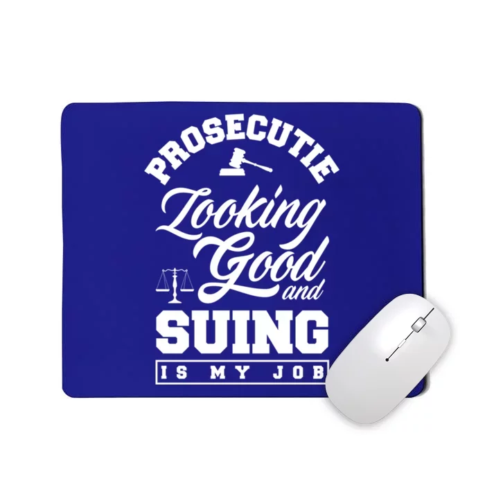 Prosecutor Paralegal Lawyer Prosecutie Gift Mousepad