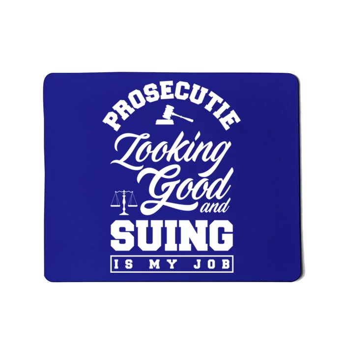 Prosecutor Paralegal Lawyer Prosecutie Gift Mousepad