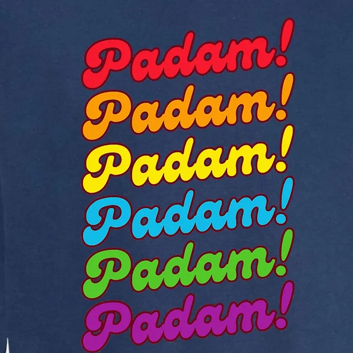 Padam Padam Lgbtq+ Pride Month Heartbeat Garment-Dyed Sweatshirt