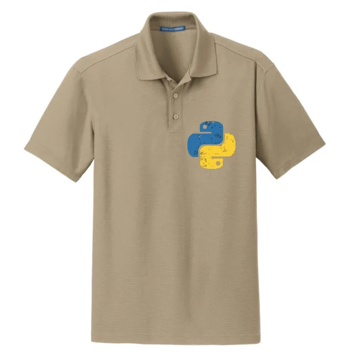 Python Programming Logo For ProgrammersPython Programming Logo For Programmers Dry Zone Grid Performance Polo