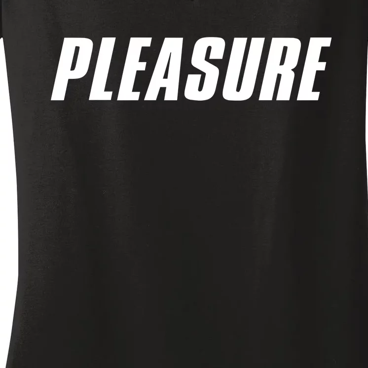 Pleasure Women's V-Neck T-Shirt