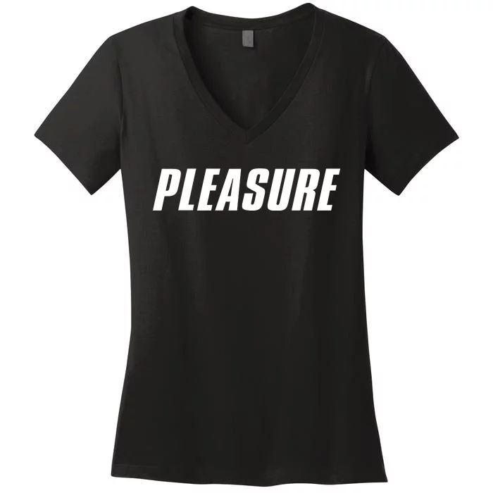 Pleasure Women's V-Neck T-Shirt