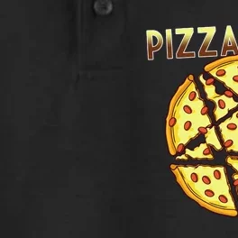 Pizzagram Pizza Lover Retro Dry Zone Grid Performance Polo