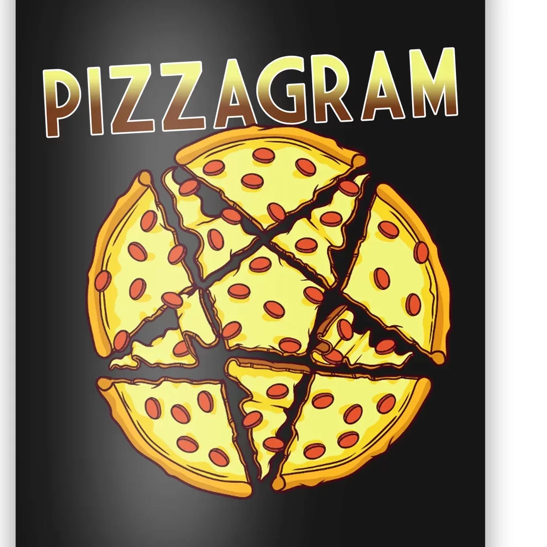 Pizzagram Pizza Lover Retro Poster