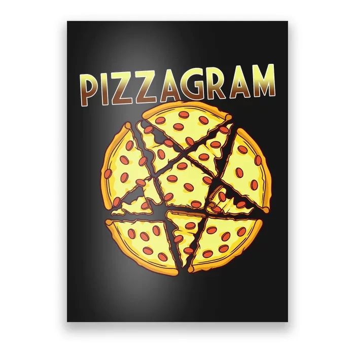 Pizzagram Pizza Lover Retro Poster