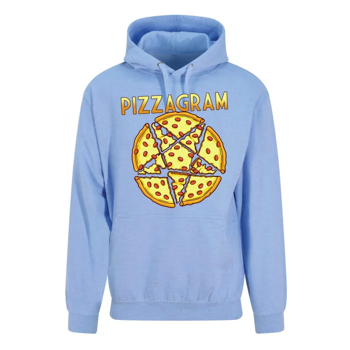 Pizzagram Pizza Lover Retro Unisex Surf Hoodie