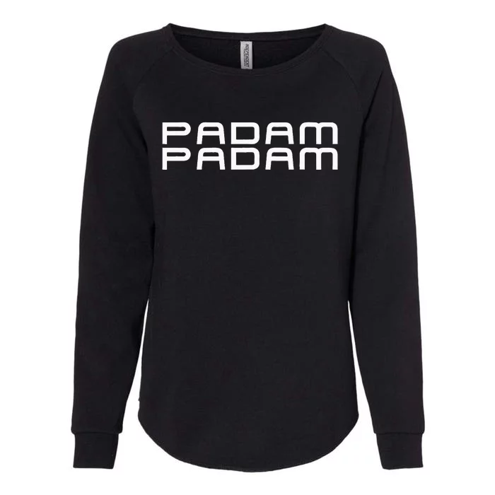 Padam Padam LGBTQ+ Pride Heartbeat Padam Padam Womens California Wash Sweatshirt