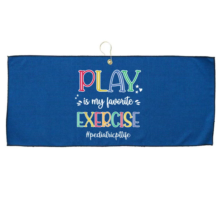 Pediatric PT Life Pediatric Physical Therapist Large Microfiber Waffle Golf Towel