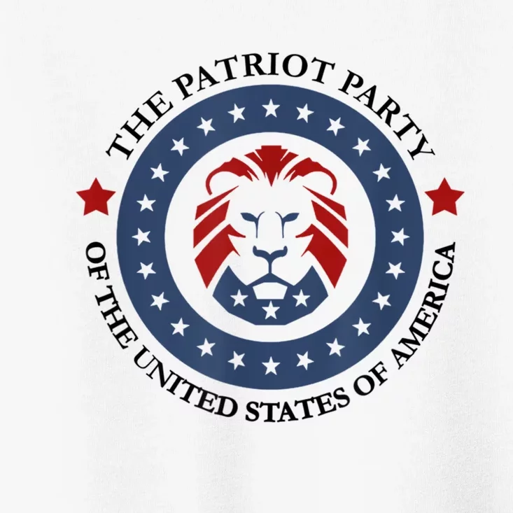 Patriot Party Lion United States 3rd Party Conservative Toddler T-Shirt