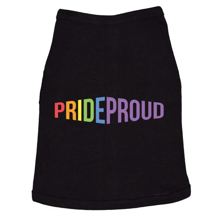 Pride Proud LGBT Doggie Tank