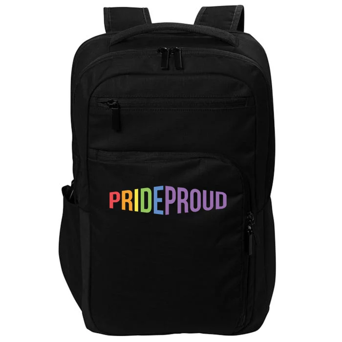 Pride Proud LGBT Impact Tech Backpack