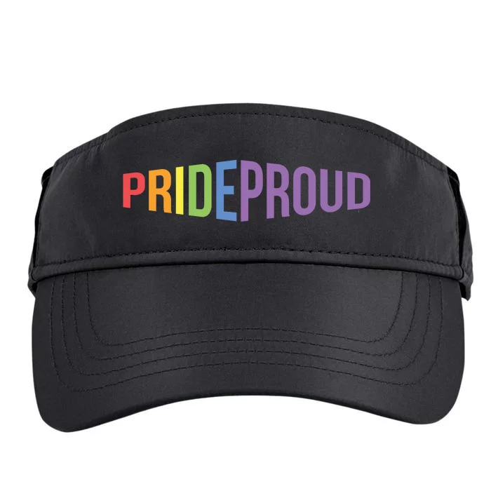 Pride Proud LGBT Adult Drive Performance Visor