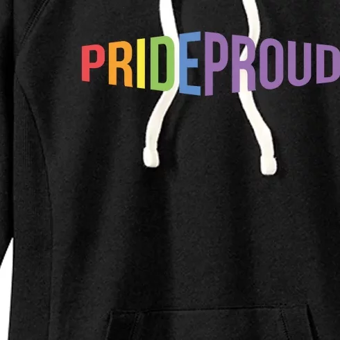 Pride Proud LGBT Women's Fleece Hoodie