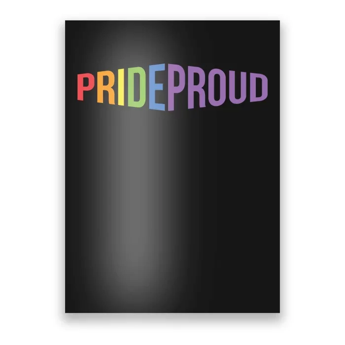 Pride Proud LGBT Poster