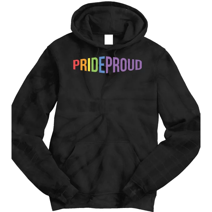 Pride Proud LGBT Tie Dye Hoodie