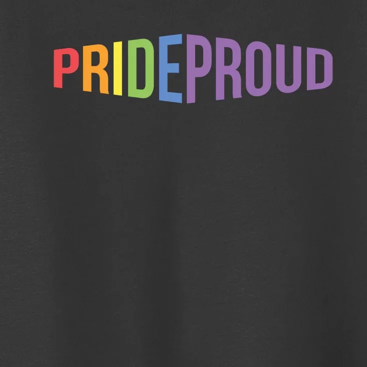 Pride Proud LGBT Toddler T-Shirt