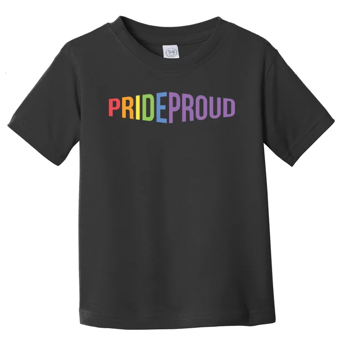 Pride Proud LGBT Toddler T-Shirt