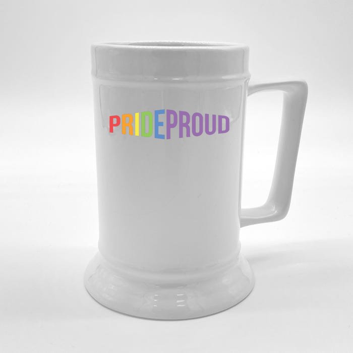 Pride Proud LGBT Front & Back Beer Stein