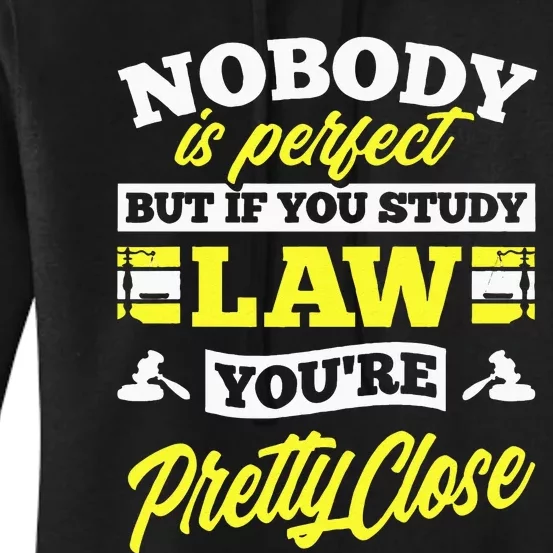 Paralegal Prosecutor Lawyer Law Student Women's Pullover Hoodie