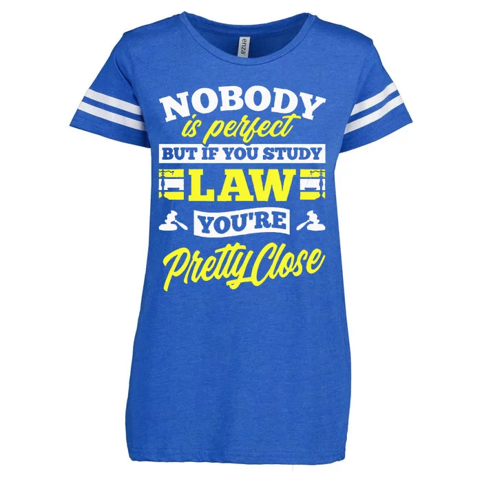 Paralegal Prosecutor Lawyer Law Student Enza Ladies Jersey Football T-Shirt