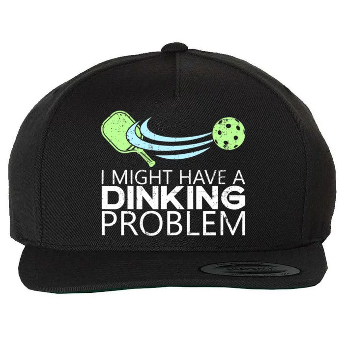 Pickleball, Pickleball Lover Tee, Funny Pickleball Wool Snapback Cap