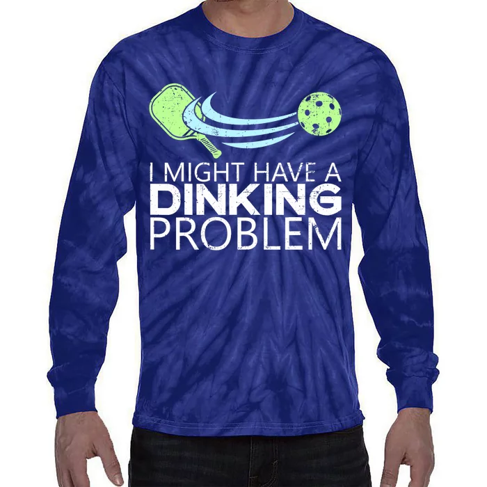 Pickleball, Pickleball Lover Tee, Funny Pickleball Tie-Dye Long Sleeve Shirt