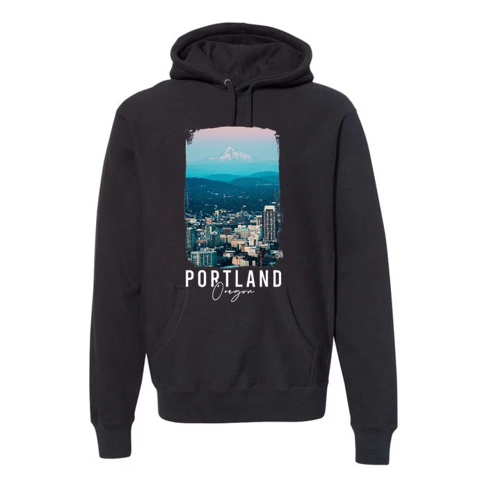 Portland Portland Lover Portland City Premium Hoodie