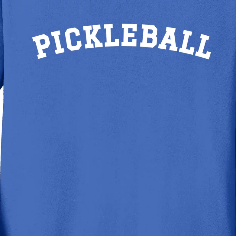 Pickleball Pickleball Lover Pickleball Gift Kids Long Sleeve Shirt