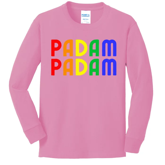 Padam Padam Lgbtq+ Pride Kids Long Sleeve Shirt