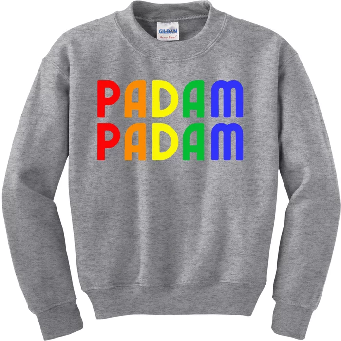 Padam Padam Lgbtq+ Pride Kids Sweatshirt