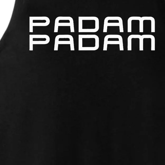 Padam Padam LGBTQ+ Pride Heartbeat Padam Padam Ladies Tri-Blend Wicking Tank