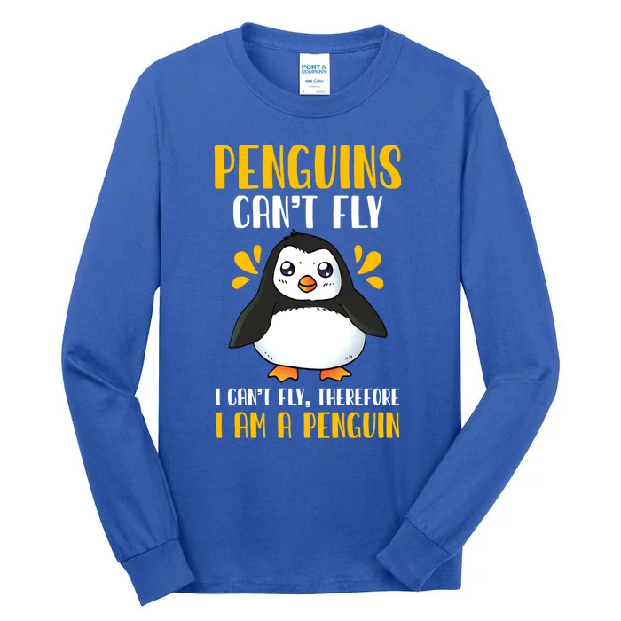 Penguin Penguin Lover Enthusiast Meaningful Gift Tall Long Sleeve T-Shirt