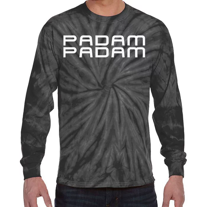 Padam Padam LGBTQ+ Pride  Heartbeat Padam Padam Tie-Dye Long Sleeve Shirt