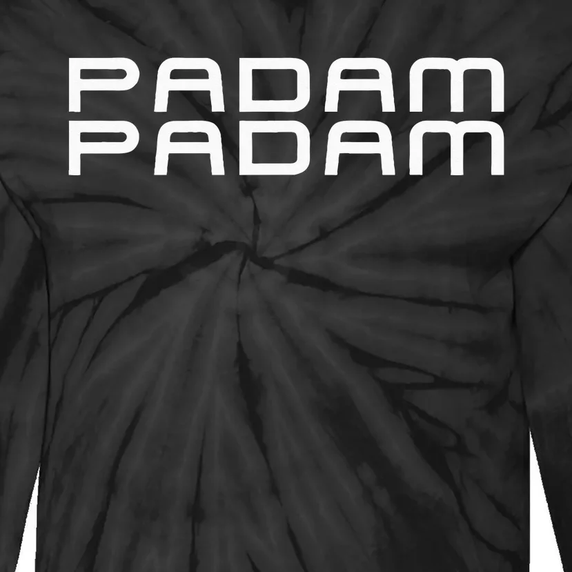 Padam Padam LGBTQ+ Pride  Heartbeat Padam Padam Tie-Dye Long Sleeve Shirt