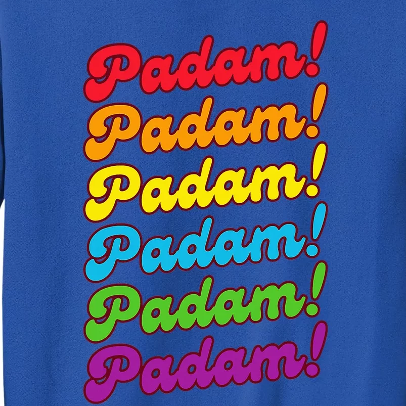 Padam Padam Lgbtq+ Pride Month Heartbeat Tall Sweatshirt