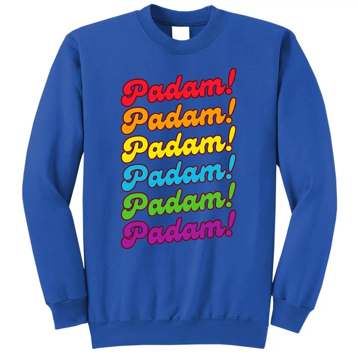 Padam Padam Lgbtq+ Pride Month Heartbeat Tall Sweatshirt