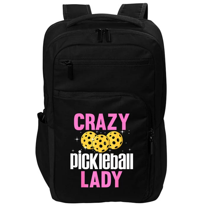 Pickleball Player & Lover For Girl Cool Pickleball Gift Impact Tech Backpack