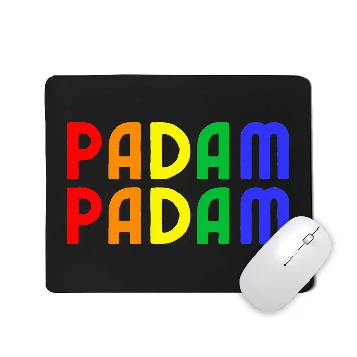 Padam Padam Lgbtq+ Pride Heartbeat Mousepad