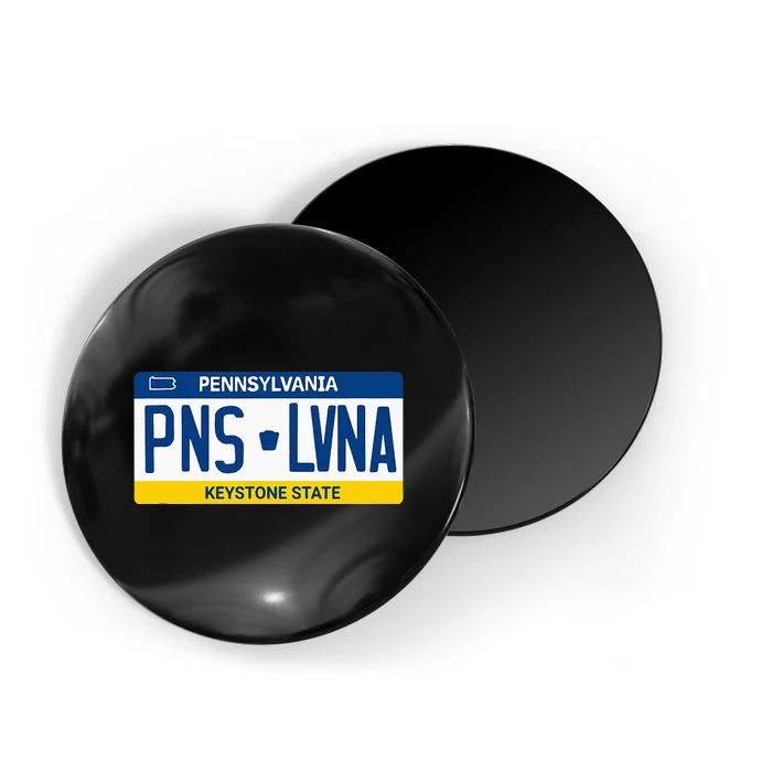 Pennsylvania PA License Plate Classic Magnet