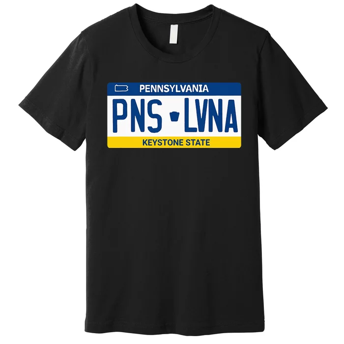 Pennsylvania PA License Plate Classic Premium T-Shirt