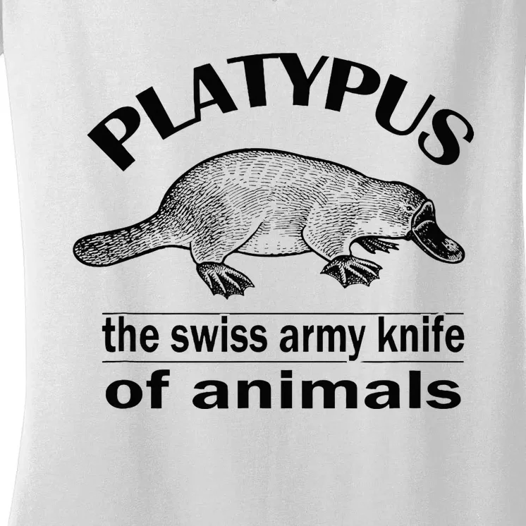 Platypus Women's V-Neck T-Shirt