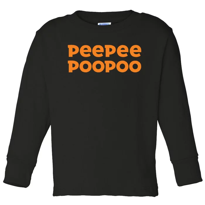 Peepee Poopoo Louisiana Fast Toddler Long Sleeve Shirt