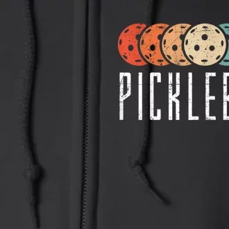 Pickleball, Pickleball Lover Tee, Pickleball Player Full Zip Hoodie