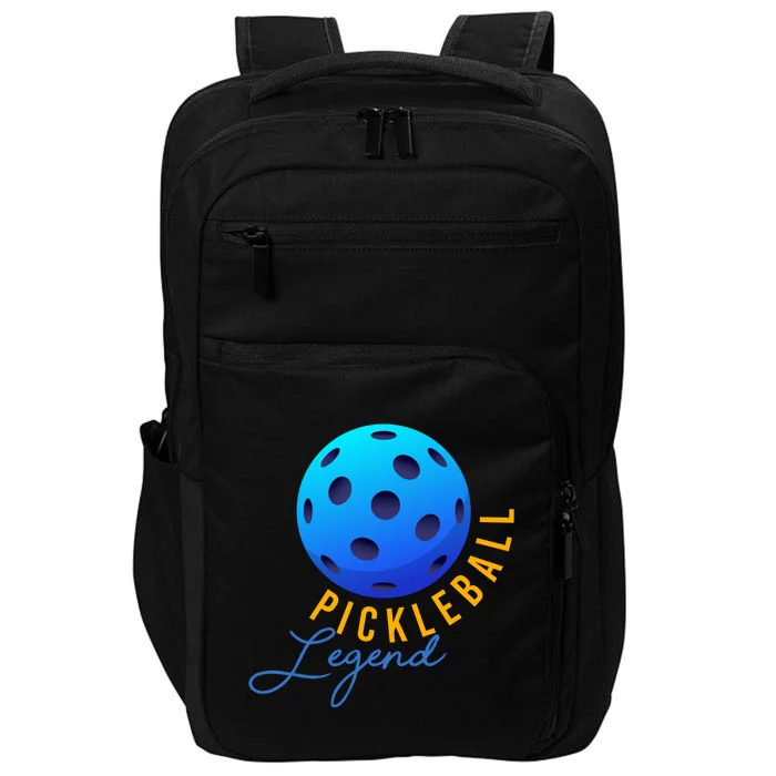 Pickleball Pickleball Legend Cute Gift Impact Tech Backpack