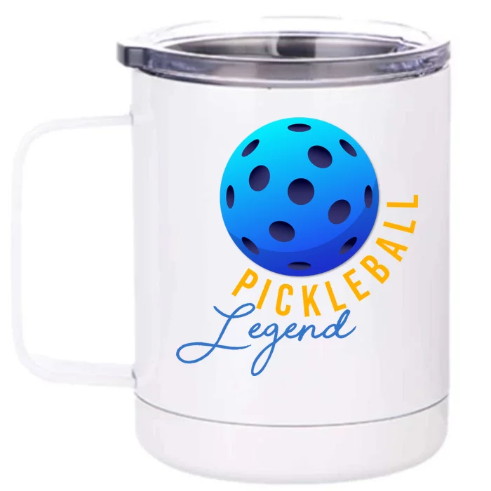 Pickleball Pickleball Legend Cute Gift Front & Back 12oz Stainless Steel Tumbler Cup