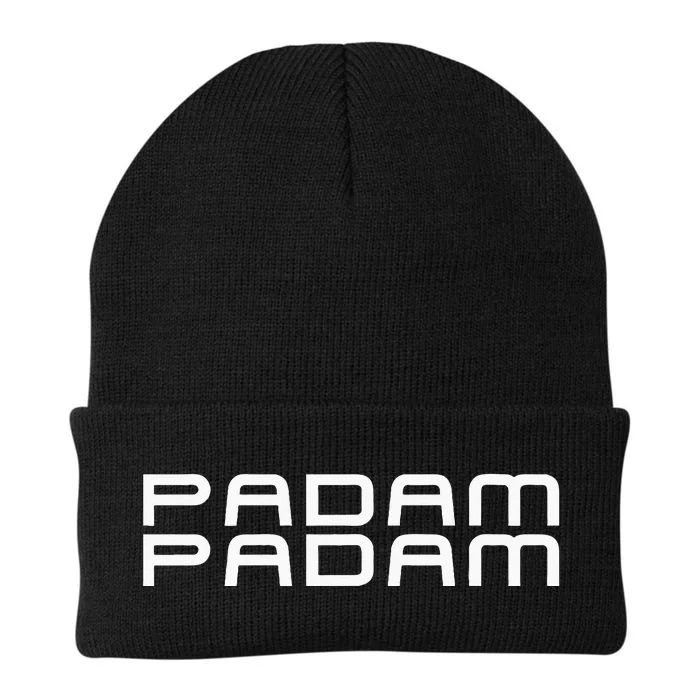 Padam Padam LGBTQ Pride Heartbeat Padam Padam Knit Cap Winter Beanie